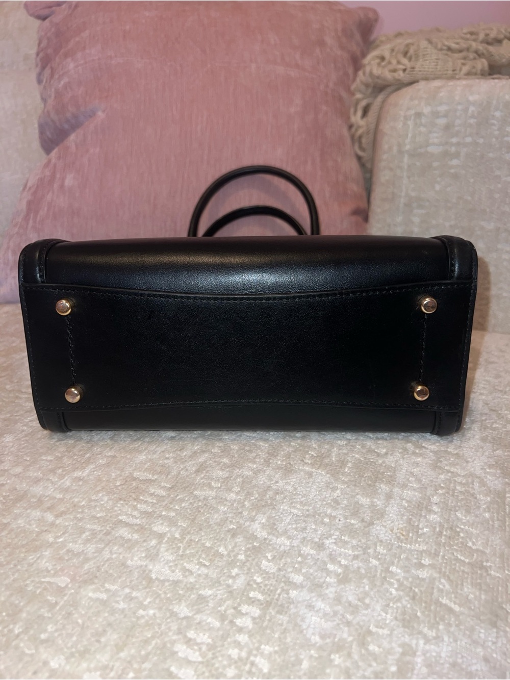 Coach Purse with Gold Hardware (missing satchel strap) - Picture 6 of 6
